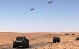 [ẢNH] Máy bay Nga ném bom lực lượng Iran gây giao tranh nghiêm trọng