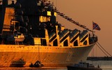[ẢNH] Một chiếc Tu-22M3M với 3 tên lửa Kh-32 đủ xuyên thủng nhóm tác chiến tàu sân bay Mỹ?