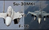 [ẢNH] Sự thực 2 chiếc Su-30MKI Ấn Độ đẩy lui cùng lúc 8 F-16 Pakistan