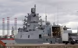 [ẢNH] Chiến hạm Nga Đô đốc Kasatonov lao thẳng vào cuộc tập trận NATO