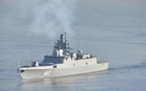 [ẢNH] Chiến hạm Nga Đô đốc Kasatonov lao thẳng vào cuộc tập trận NATO