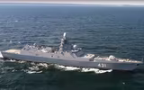[ẢNH] Chiến hạm Nga Đô đốc Kasatonov lao thẳng vào cuộc tập trận NATO
