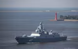 [ẢNH] Chiến hạm Nga Đô đốc Kasatonov lao thẳng vào cuộc tập trận NATO