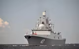 [ẢNH] Chiến hạm Nga Đô đốc Kasatonov lao thẳng vào cuộc tập trận NATO