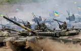 [ẢNH] Ukraine dồn 90.000 quân, 450 xe tăng, hơn 100 máy bay áp sát Donbass