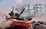 [ẢNH] Ukraine dồn 90.000 quân, 450 xe tăng, hơn 100 máy bay áp sát Donbass