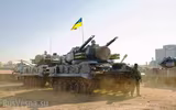 [ẢNH] Tổ hợp phòng không Tunguska Ukraine đe dọa nghiêm trọng Không quân Nga