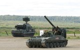 [ẢNH] Nga tăng cường cối tự hành mạnh nhất thế giới tới bán đảo Crimea