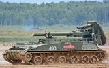 [ẢNH] Nga tăng cường cối tự hành mạnh nhất thế giới tới bán đảo Crimea