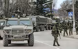 [ẢNH] Nga điều tập đoàn quân từng đánh bại Gruzia áp sát biên giới Ukraine