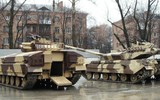 [ẢNH] Xe tăng T-64E Ukraine thành 
