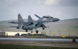 [ẢNH] Hé lộ nguyên nhân gặp nạn đầy bất ngờ của tiêm kích Su-30SM Kazakhstan