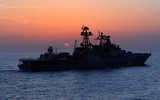 [ẢNH] Nga gửi tín hiệu tới Israel khi bảo vệ tàu chở dầu Iran tới Syria