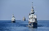 [ẢNH] Nga gửi tín hiệu tới Israel khi bảo vệ tàu chở dầu Iran tới Syria