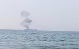 [ẢNH] Israel tấn công tàu chở dầu Iran bất chấp được Hải quân Nga hộ tống