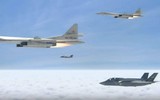 [ẢNH] Thực hư vụ ‘thiên nga trắng’ Tu-160 khiến ‘quái điểu’ F-35 hụt hơi