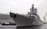 [ẢNH] Hải quân Nga thị uy tên lửa khi tàu tuần tra Mỹ tiến vào Biển Đen