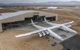[ẢNH] Máy bay lớn nhất thế giới Stratolaunch đã trở lại bầu trời