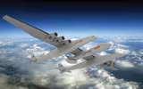 [ẢNH] Máy bay lớn nhất thế giới Stratolaunch đã trở lại bầu trời
