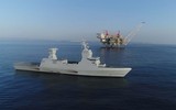 [ẢNH] Israel nhận thêm tàu tên lửa tàng hình 2.000 tấn mạnh nhất thế giới