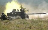 [ẢNH] Báo Nga: Ukraine dùng pháo chống tăng mạnh nhất bắn phá dữ dội Donbass