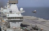 [ẢNH] Tàu sân bay Anh tổn thất tiêm kích F-35 khi chưa kịp 