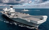 [ẢNH] Tàu sân bay Anh tổn thất tiêm kích F-35 khi chưa kịp 