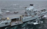 [ẢNH] Tàu sân bay Anh tổn thất tiêm kích F-35 khi chưa kịp 