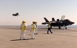 [ẢNH] Tàu sân bay Anh tổn thất tiêm kích F-35 khi chưa kịp 