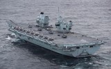 [ẢNH] Tàu sân bay Anh tổn thất tiêm kích F-35 khi chưa kịp 