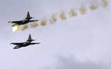 [ẢNH] Thổ Nhĩ Kỳ nã pháo dữ dội vào quân đội Syria trả đũa vụ ném bom của máy bay Nga