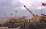 [ẢNH] Thổ Nhĩ Kỳ nã pháo dữ dội vào quân đội Syria trả đũa vụ ném bom của máy bay Nga