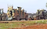 [ẢNH] Thổ Nhĩ Kỳ nã pháo dữ dội vào quân đội Syria trả đũa vụ ném bom của máy bay Nga