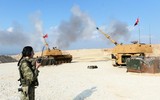 [ẢNH] Thổ Nhĩ Kỳ nã pháo dữ dội vào quân đội Syria trả đũa vụ ném bom của máy bay Nga