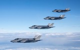 [ẢNH] Báo Mỹ: F-35 Anh thực hành đánh chìm chiến hạm đối phương khi áp sát nhóm tàu Nga
