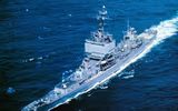 [ẢNH] Kinh ngạc sức mạnh tuần dương hạm hạt nhân của Hải quân Mỹ
