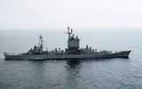 [ẢNH] Kinh ngạc sức mạnh tuần dương hạm hạt nhân của Hải quân Mỹ