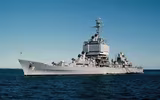 [ẢNH] Kinh ngạc sức mạnh tuần dương hạm hạt nhân của Hải quân Mỹ