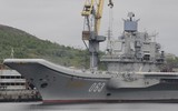 [ẢNH] Tàu sân bay Đô đốc Kuznetsov nhận vũ khí cực mạnh sau nâng cấp
