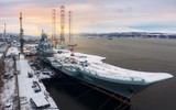 [ẢNH] Tàu sân bay Đô đốc Kuznetsov nhận vũ khí cực mạnh sau nâng cấp