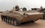 [ẢNH] Sức mạnh khủng khiếp của súng chống tăng Carl Gustav khi ‘bắn xuyên táo’ BMP-1