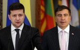 [ẢNH] Cựu Tổng thống Saakashvili tiết lộ việc Mỹ thúc giục Ukraine chiếm Donetsk