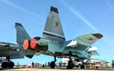 [ẢNH] Nga tiếp tục gây sốc tại MAKS 2021 với tiêm kích tàng hình bí ẩn MiG-49