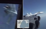 [ẢNH] Su-35S Nga rơi tại Khabarovsk do truy đuổi B-52 Mỹ?