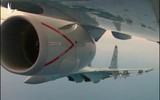 [ẢNH] Su-35S Nga rơi tại Khabarovsk do truy đuổi B-52 Mỹ?