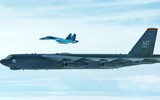 [ẢNH] Su-35S Nga rơi tại Khabarovsk do truy đuổi B-52 Mỹ?