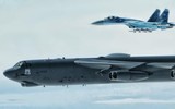 [ẢNH] Su-35S Nga rơi tại Khabarovsk do truy đuổi B-52 Mỹ?