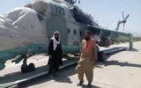 [ẢNH] Taliban ‘bắt sống’ trực thăng tấn công tối tân Mi-35 của quân đội Afghanistan