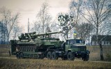 [ẢNH] Hàng loạt siêu pháo bắn đạn hạt nhân của Ukraine bất ngờ áp sát Donbass