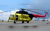 [ẢNH] Trực thăng Nga bị xâm nhập khi làm nhiệm vụ di tản người tại sân bay Kabul